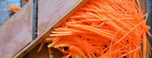 корейская морковь с луком. Шаг 4