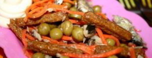 корейская морковка с сухариками. Шаг 4