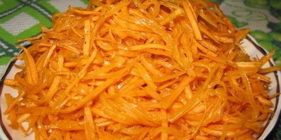 Маринованная морковь по-корейски