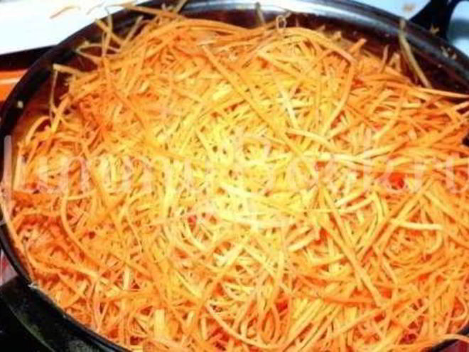 Рецепт моркови не по-корейски