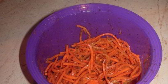 Морковь по-корейски для чайников