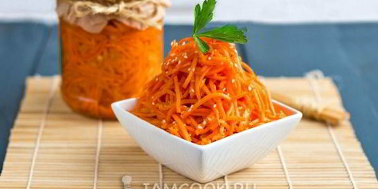 Морковь по-корейски на зиму