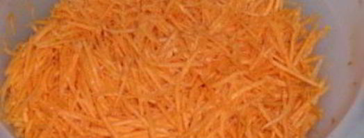 морковь по-корейски с капустой. Шаг 3