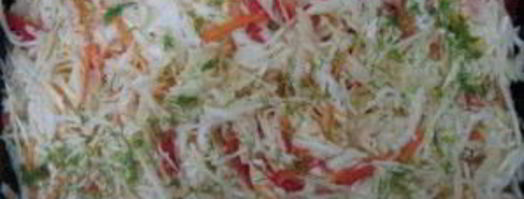 морковь по-корейски с капустой. Шаг 8