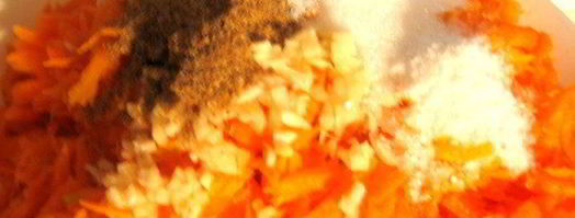 морковь по-корейски с луком. Шаг 10