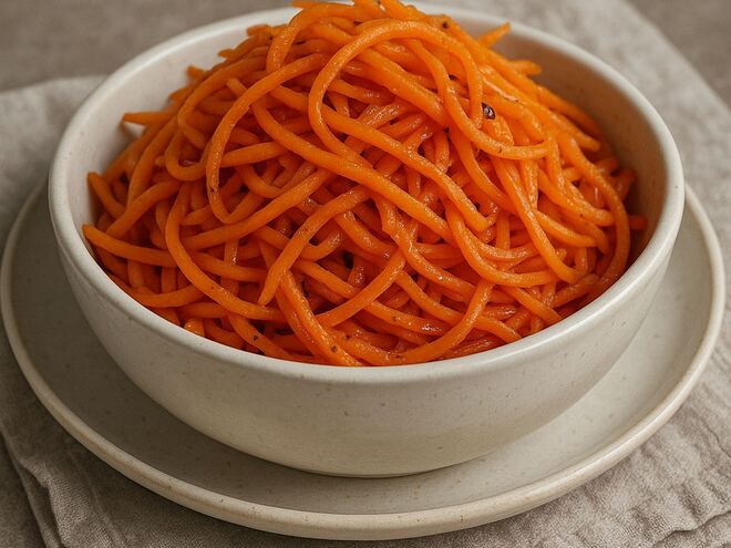 Рецепт моркови по-корейски с приправой