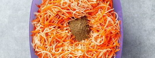 морковь по-корейски с сельдереем. Шаг 10