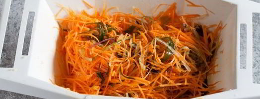 морковь по-корейски с водорослями. Шаг 9