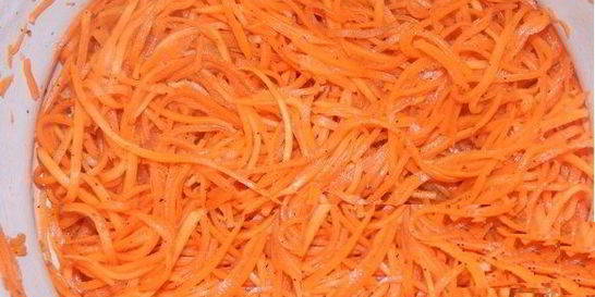 Вкусная корейская морковка