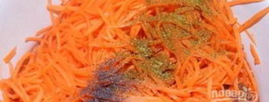 вкусная корейская морковка. Шаг 3
