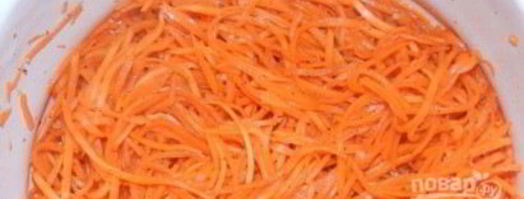 вкусная корейская морковка. Шаг 5