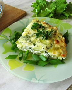 Фриттата из кабачков