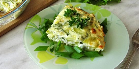 Фриттата из кабачков