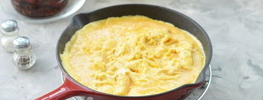 фриттата с брокколи, спаржей и вялеными томатами. Шаг 6