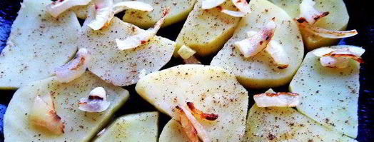 фриттата с картофелем, чечевицей и оливками. Шаг 5