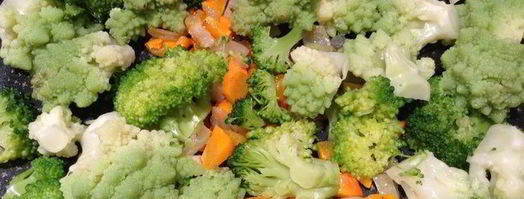 фриттата с романеско и брокколи. Шаг 6