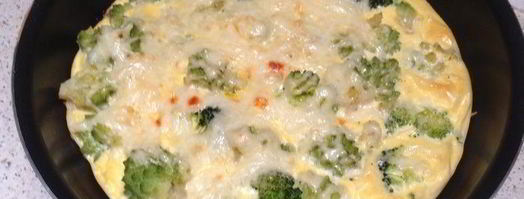 фриттата с романеско и брокколи. Шаг 8