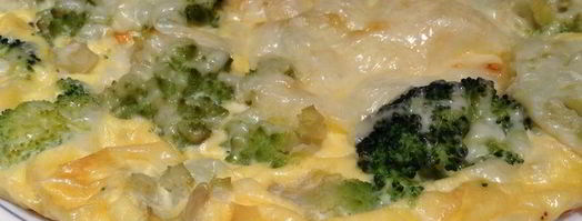 фриттата с романеско и брокколи. Шаг 9