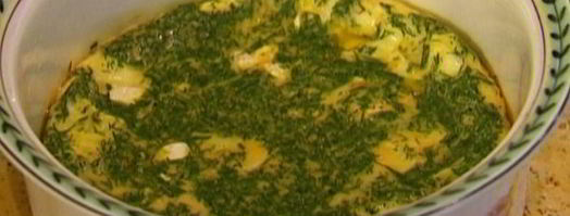 фриттата с семгой, укропом и сыром. Шаг 7