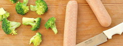 фриттата с сосисками и овощами. Шаг 5