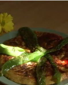 Классическая испанский омлет Тортилья