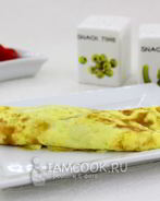 Омлет, фаршированный грибами по ГОСТу