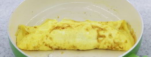 омлет, фаршированный грибами по госту. Шаг 8