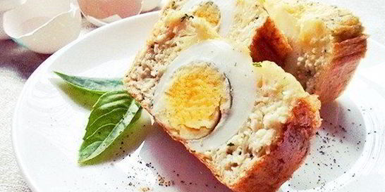 Омлет Мишна с куриным мясом