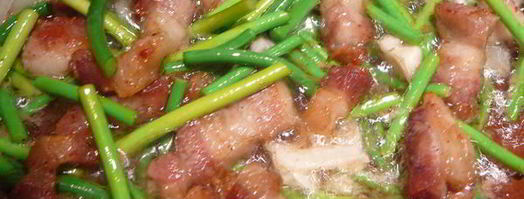 омлет с чесночными стрелками. Шаг 7