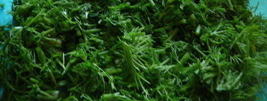 омлет с чесночными стрелками. Шаг 9