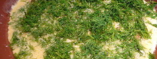 омлет с чесночными стрелками. Шаг 11