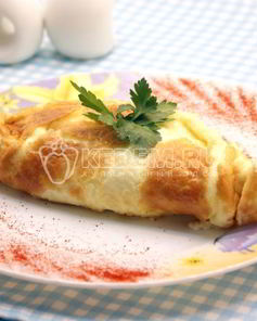 Омлет с грибами