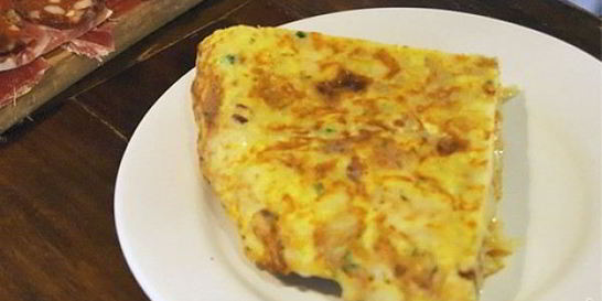 Омлет с картофелем