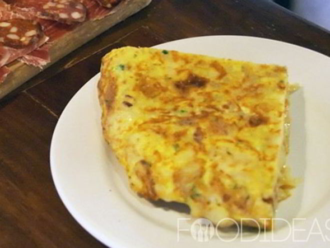 Рецепт омлета с картофелем