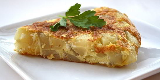 Омлет с картошкой в духовке