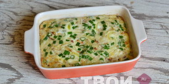 Омлет с курицей