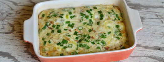 омлет с курицей. Шаг 10