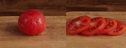 омлет с помидорами. Шаг 3