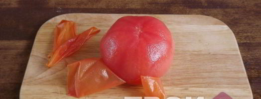 омлет с томатами и зеленым горошком. Шаг 3