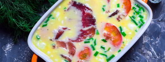 омлет с творогом. Шаг 7