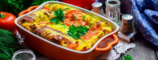 омлет с творогом. Шаг 8