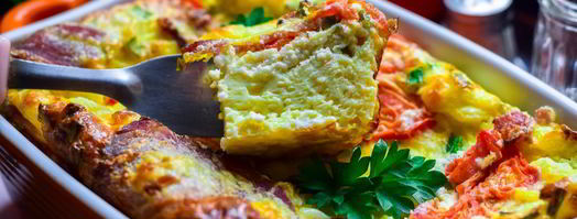 омлет с творогом. Шаг 9