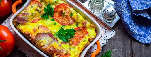 омлет с творогом. Шаг 10