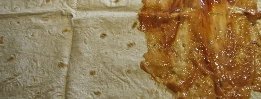 омлет в лаваше. Шаг 9