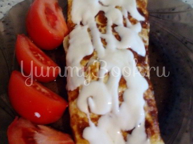 Рецепт омлета в рулете