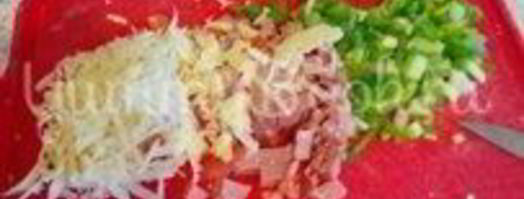 омлет в рулете. Шаг 3