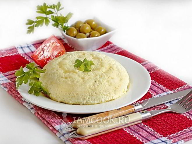 Рецепт пышного омлета