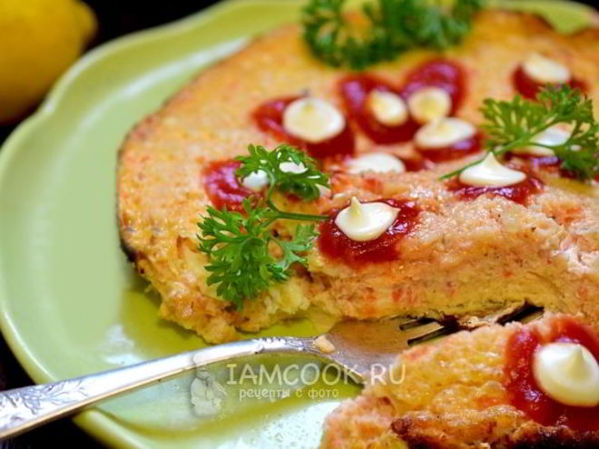 Рецепт томатного омлета