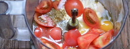 томатный омлет. Шаг 7