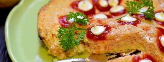 томатный омлет. Шаг 11